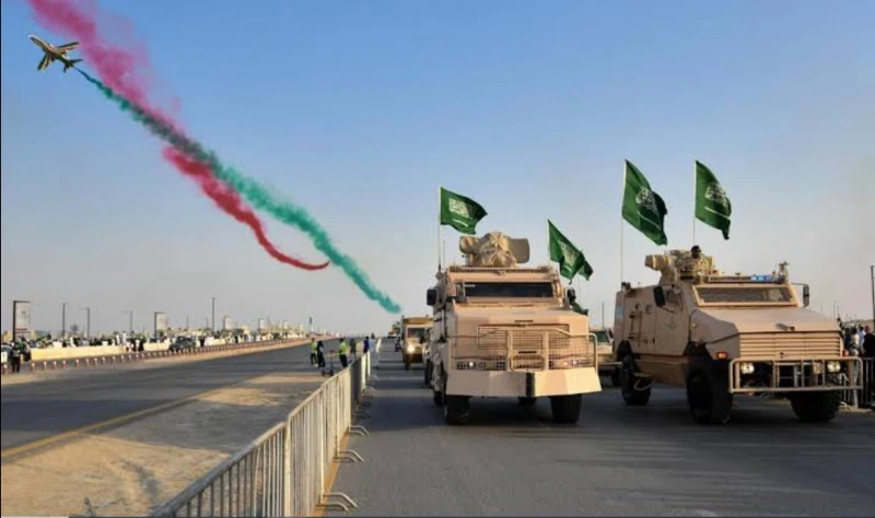 لمدة أسبوعين.. مواعيد عروض اليوم الوطني السعودي 94 العسكرية للطائرات الملكية السعودية في 17 مدينة سعوديةتصدرت مواعيد عروض اليوم الوطني السعودي 94