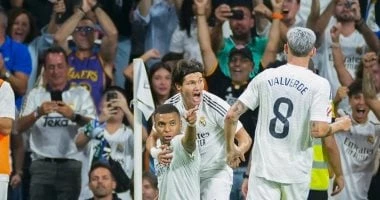 -ريال مدريد ضيفا على ريال سوسيداد فى مواجهة قوية بالدوري الإسبانى .. يحل فريق ريال مدريد الإسباني، ضيفا ثقيلا على نظيره ريال سوسيداد، بالمواجهة المقرر إقامتها فى التاسعة من مساء ال