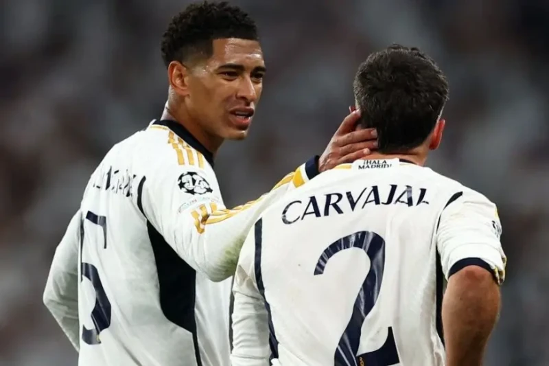 هل يغيب بيلينغهام وكارفاخال عن ريال مدريد أمام ألافيس؟ أخضع ريال مدريد لاعبيه جود بيلينجهام وداني كارفاخال للفحوصات الطبية لتحديد ما إذا كان