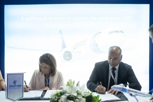 مصر للطيران توقع عقد خدمات أرضية مع شركة التركية مصر للطيران توقع عقد خدمات أرضية مع التركيةالعلمين - نجلاء غنيمشهدت فعاليات معرض مصر الدولي للطيران