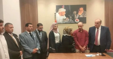 شباب الصعيد وابناء الاشراف كتب حماده القط شباب الصعيد وأبناء الأشراف في مقر الإتحاد بالتجمع الخامس وناقش الحضور مع رئاسة الإتحاد أهداف وبرنامج