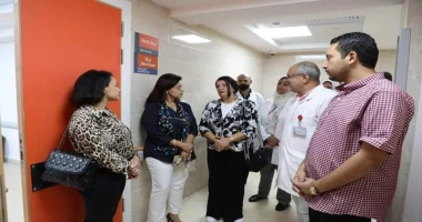 كتبأيمن بحر نائب محافظ البحر الأحمر تتفقد الخدمات الطبية المقدمة للمواطنين بمستشفي الحميات ووحدة صحة الميناء بالغردقة فى إطار فعاليات المبادرة الرئاسية بداية جديدة لبناء الإنسان ال