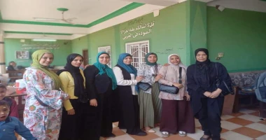 قنا ممدوح السنبسى في إطار مبادرة بداية.. قافلة طبية وندوات تثقيفية بعزبة حامد في قنا في إطار المبادرة الرئاسية بداية جديدة لبناء الإنسان، شهدت عزبة