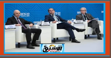 متابعة سيد زعزوع وزير المالية : بنك التنمية الجديد أداة قوية لتجمع البريكس فى تمويل المشروعات أكد أحمد كجوك وزير المالية، أن تجمع البريكس يمكن أن