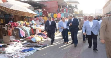 كتبمحمود شتا لتحسين الصورة البصرية و المشهد الحضري لمحيط مسجد السيد البدوي كمدخل للتنمية السياحة المستدامة لعروس الدلتا محافظ الغربية ورئيس جهاز تجديد أحياء القاهرة الإسلامية يتفقد