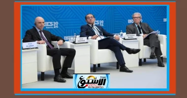 متابعة سيد زعزوع وزير المالية : بنك التنمية الجديد أداة قوية لتجمع البريكس فى تمويل المشروعات أكد أحمد كجوك وزير المالية، أن تجمع البريكس يمكن أن