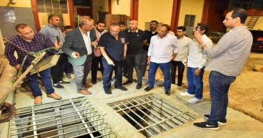 أسيوط سيد زعزوع محافظ أسيوط يتفقد محطة رفع صرف صحي نائلة خاتون تفقد اللواء دكتور هشام أبو النصر محافظ أسيوط محطة رفع صرف صحي نائلة خاتون بحي غرب مدينة أسيوط والتى تعمل بطاقة تصميمي