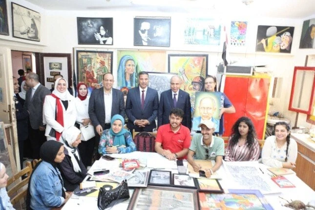 المنيا تحتفل بانتصارات أكتوبر.. بداية جديدة تنطلق بألوان الفن والثقافة والرياضة المنيا تحتفل بانتصارات أكتوبرزينب توفيقشهد اللواء عماد كدوانى محافظ