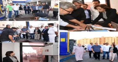 متابعه عبدالله محمد عبدالله فى إطار الجولات الميدانية عقب قرار لجنة التسعير لأسعار المنتجات البترولية برفع أسعار البنزين. تفقدت الدكتورة جاكلين عازر - محافظ البحيرة عدد من محطات وق