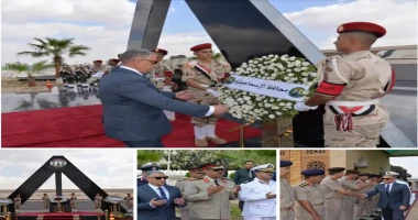 كتبت أمل عبد الرحيم شارك اللواء طيار أ.ح أكرم محمد جلال محافظ الإسماعيلية، كلا من اللواء أركان حرب ممدوح جعفر قائد الجيش الثاني الميداني، اللواء محمد