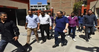 أسيوط سيد زعزوع بدء التشغيل التجريبي لمحطة رفع صرف صحي الواسطى بمركز الفتح أسيوط تفقد اللواء دكتور هشام أبو النصر محافظ أسيوط، التشغيل التجريبي لمحطة