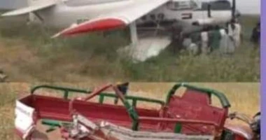 لا يحدث الا في السودان أغرب حادثه مرور.. و4قتلى وجرحي باصطدام بين طائرة وتوك توك. كتب عصام العربي في حادثة تعد الأغرب من نوعها، اصطدمت طائرة ب توك