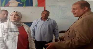 قنا ممدوح السنبسى وكيل وزارة التربية والتعليم بقنا يواصل جولاته لمتابعة سير وانضباط العملية التعليمية بمدارس إدارة قنا التعليمية واصل هانى عنتر
