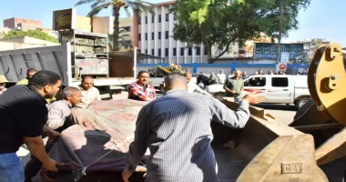 اسيوط سيد زعزوع محافظ أسيوط يقود حملة مكبرة لرفع الإشغالات والتعديات على حرم الطريق بمدينة أسيوط قاد اللواء دكتور هشام أبو النصر محافظ أسيوط حملة