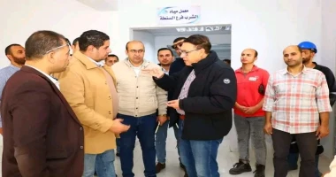 المهندس حمدي شطا رئيس شركة مياه الشرب والصرف الصحى بالغربية لتفقد فرع الشركة بمركز ومدينة السنطة كتبمحمود شتا قام الدكتور المهندس حمدى محمد شطا رئيس