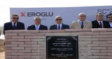 كتبت أمل عبد الرحيم قام اللواء طيار أركان حرب أكرم محمد جلال محافظ الإسماعيلية، صالح موتلوشن السفير التركي بمصر، ووليد جمال الدين رئيس الهيئة العامة للمنطقة الاقتصادية لقناة السويس