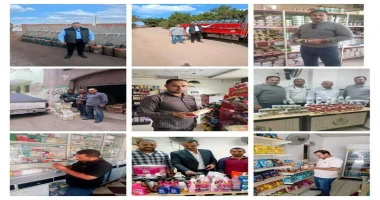 متابعه أحمد القطعاني ضربات قوية وحملات مكبرة بمراكز ومدن محافظة البحيرة جهود مديريه التموين والتجارة الداخلية بالبحيرة وتنفيذا لتكليفات القيادة