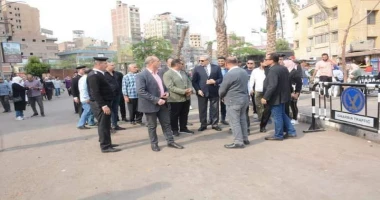 الغربية: متابعة رشدي ابوطالب إخلاء ميدان محطة القطارات بالمحلة من الباعة الجائلين استجابة لشكاوى المواطنين ولإعادة الشكل الحضاري والجمالي لقلعة