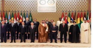 متابعة سيد زعزوع أبرز تصريحات رؤساء القمة العربية الإسلامية - أبو الغيط الأمين العام : الخ طة الاس راييلية هي تدم ير المجتمع الفلس طيني في غزة وته