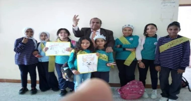 بقلم الكاتب محمد عباس منتدي العلوم في مدرسة ٢٥يناير بالمستقبل واشراقة مشروع بداية اختفالية اليوم الدراسي ضمن فاعليات تنفيذ مشروع بداية في مدرسة