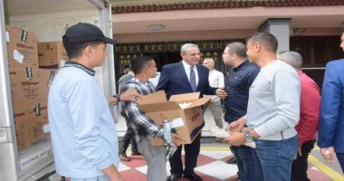 كتبمحمود شتا محافظ الغربية يتفقد اصطفاف السيارات المتنقلة التابعة لجهاز مستقبل مصر للتنمية المستدامة لبيع بيض المائدة بأسعار مخفضة تنفيذا لتوجيهات