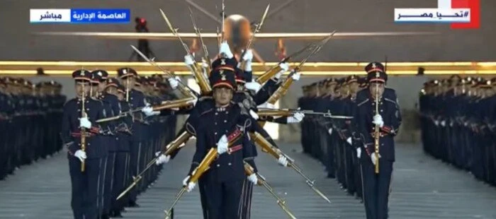 الرئيس السيسي يشهد عرض المهارات باستخدام السلاح خلال حفل تخرج الأكاديمية العسكريةشهد الرئيس عبد الفتاح السيسي، القائد الأعلى العام للقوات المسلحة