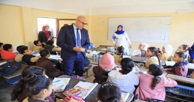 كتبمحمود شتا وزير التربية والتعليم يتابع انتظام العملية التعليمية في عدد من المدارس بإدارة المرج التعليمية بمحافظة القاهرة في إطار حرصه على المتابعة الميدانية للعملية التعليمية بمخ