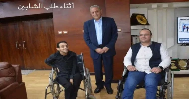 محافظ الغربية يحقق أمنية شابين من ذوي الهمم ويوفر لهما كراسي كهربائية في استجابة إنسانية سريعة كتبمحمود شتا في موقف يجسد الاهتمام الإنساني بذوي