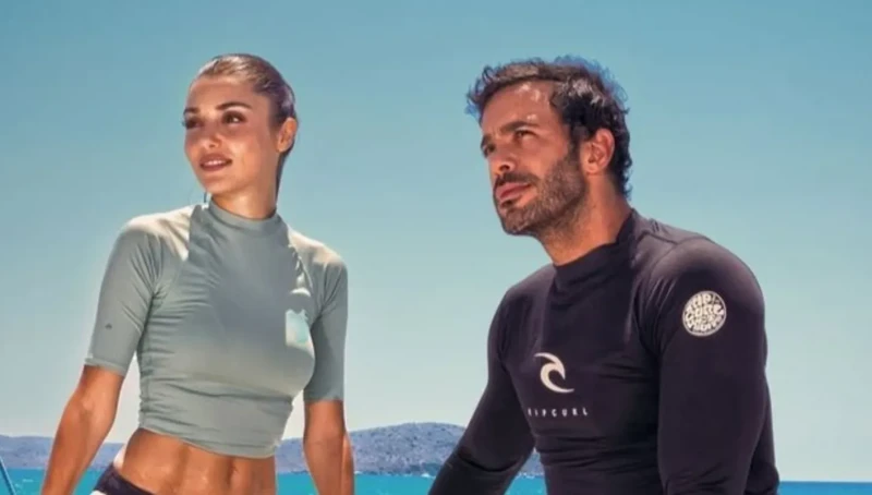 هاندا أرتشيل وباريش أردوتش في البوستر الرسمي ل اتركه للرياح شارك حساب نتفليكس التركي البوستر الرسمي وصورا جديدة للممثلين باريش أردوتش وهاندا أرتشيل