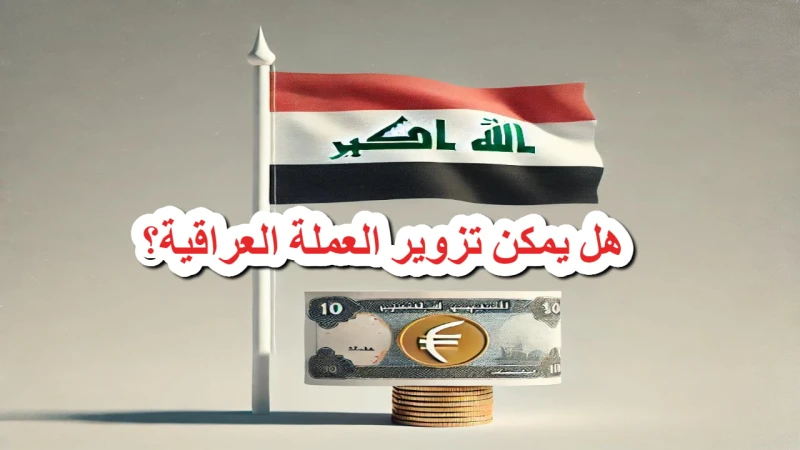 تساؤل هام حول تزوير العملة العراقية الدينار العراقي يجيب عنه خبير ماليالعملة العراقية، الدينار، تعتبر رمزا للسيادة الاقتصادية للبلاد وهي أحد الأسس التي تعتمد عليها المعاملات المالي