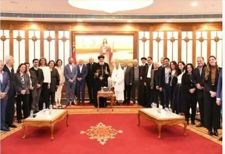 تفاصيل لقاء قداسة البابا تواضروس الثاني مع ماجي جبران رائدة العمل المجتمعي البابا تواضروس الثاني ، استقبل بابا الإسكندرية وبطريرك الكرازة المرقسية ، في المقر البابوي بالقاهرة يوم ا