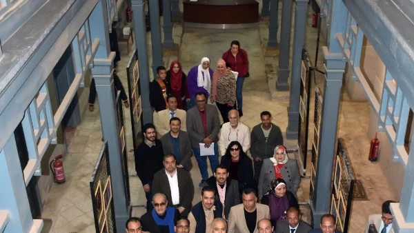 في متحف أديب نوبل.. افتتاح معرض كاريكاتير محفوظ وطاغور في إطار احتفال وزارة الثقافة بالذكرى ال١١٣ لميلاد الكاتب العالمي نجيب محفوظ، استضاف متحف نجيب محفوظ - بتكية محمد بك ابو الذهب