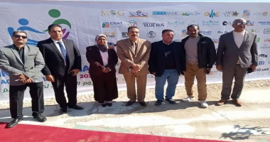 البحر الاحمرأيمن بحر برعاية السيد اللواء عمرو حنفى محافظ البحر الأحمر شهد ت اليوم الدكتورة ماجدة حنا نائب السيد اللواء محافظ البحر الأحمر والسيد