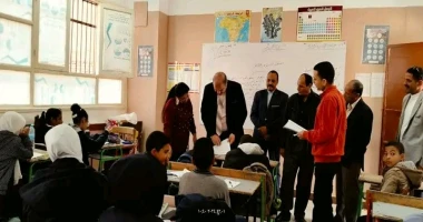 مدير تعليم قنا بفاجئ ثلاث مدارس بنقادة قنا ممدوح السنبسي فاجئ هاني عنتر وكيل وزارة التربية والتعليم بقنا مدارس إدارة نقادة التعليمية من أجل متابعة انضباط العملية التعليمية بالمدارس