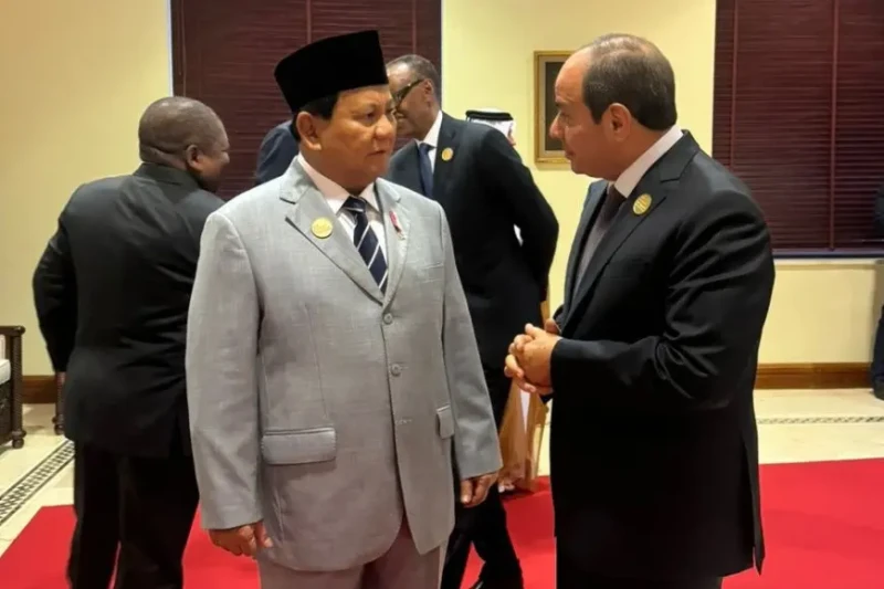 الرئيس السيسي يبحث مع نظيره الإندونيسي تطورات الأوضاع في غزة وسوريا ولبناناستقبل الرئيس عبد الفتاح السيسي، اليوم، رئيس جمهورية إندونيسيا برابوو