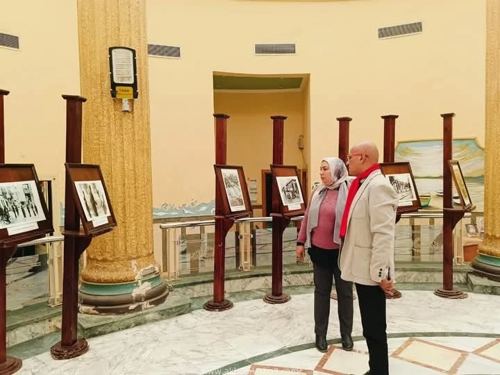 كتبت أمل عبد الرحيم إستقبلت مكتبة مصر العامة بالإسماعيلية ، بقيادة أمل رجب مدير المكتبة ، الدكتور احمد عطيتو أستاذ الرسم والتصوير بكلية التربية جامعة