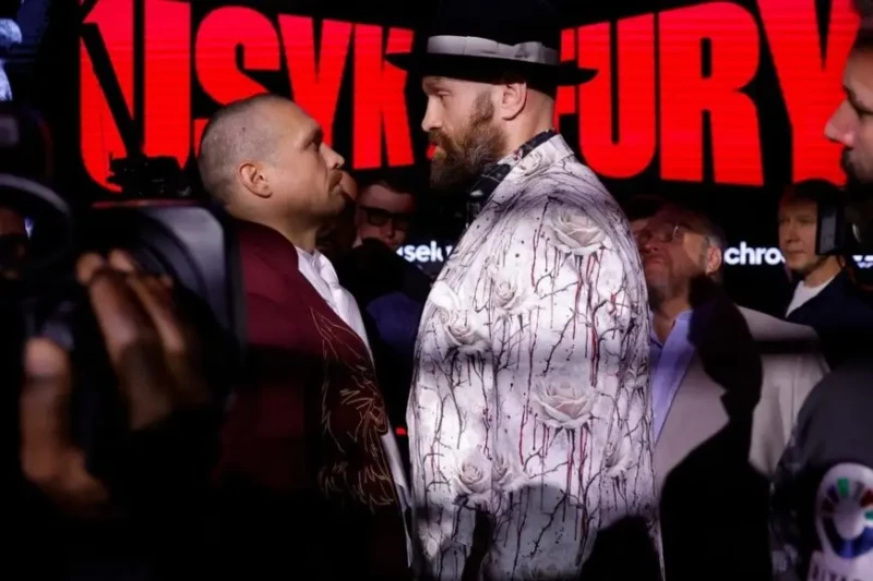 موعد نزال تايسون فيوري وأولكسندر أوسيك في موسم الرياض- تتجه الأنظار نحو العاصمة السعودية الرياض غدا السبت، حيث ستستضيف النزال المرتقب بين البريطاني تايسون فيوري والأوكراني أولكسندر