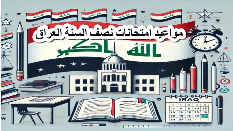 التربية العراقية .. جدول امتحانات نصف السنة في العراق 2025 .. كل المواعيد والتفاصيل هنافي إطار حرصها على تنظيم العملية التعليمية بكفاءة، أعلنت وزارة