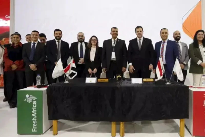 لدعم المشروعات الصغيرة والمتوسطة.. البنك الأهلي يوقع بروتوكولا مع شركة محاصيل مؤسسة البنك الأهلي المصري التوقيع البروتوكولي تعاون مع شركة وذلك على