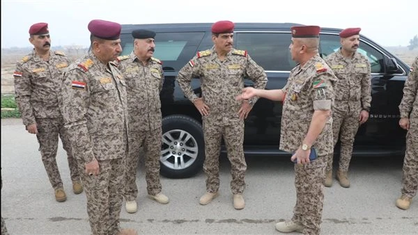 العراق.. يارالله يتابع الوضع الأمني في قاطع عمليات ديالي وصل رئيس أركان الجيش العراقي الفريق أول قوات خاصة الركن عبد الأمير رشيد يارالله، اليوم