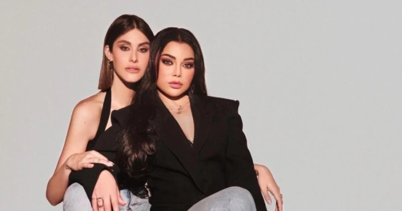 هيفاء وهبي ونور عريضة في حملة ضد التحرش افاق عربية - بعد الصورة الترويجية لمفاجأة تجمعهما، كشفت الفنانة هيفاء وهبي وعارضة الأزياء نور عريضة عن