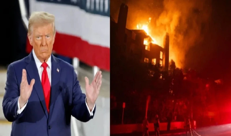 أول تصريح من الرئيس دونالد ترامب فى خطاب تنصيبه بشأن حرائق لوس أنجلوس تصريح من الرئيس دونالد ترامب.. صرح الرئيس الأمريكي الجديد دونالد ترامب يوم الاثنين أن الحرائق التي دمرت المناز