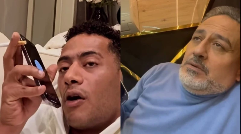 محمد رمضان يعلق على سخرية خالد سرحان: كان هيديه على عينيه رد الفنان محمد رمضان على بوست الفنان خالد سرحان، الذي نشره مساء اليوم بعد مقطع فيديو نشره الأول. وأعاد محمد رمضان عبر حساب