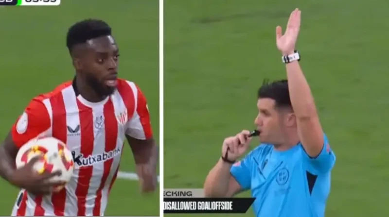 لماذا ألغي هدف إيناكي ويليامز ضد برشلونة؟ كشفت تقارير صحفية إسبانية حقيقة حرمان أتليتك بيلباو، من هدف صحيح في مباراة نصف نهائي كأس السوبر الإسباني، ضد برشلونة.وحقق برشلونة الفوز به