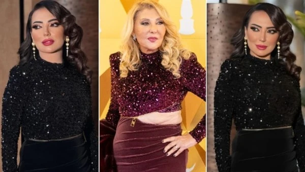 أمل عرفة بإطلالة تتألق في بنفس فستان نادية الجندي أفاق عربية خطفت الفنانة السورية أمل عرفة الأنظار في حفل توزيع جوائز بإطلالتها الراقية التي أثارت الجدل، حيث اختارت فستانا أسود أني