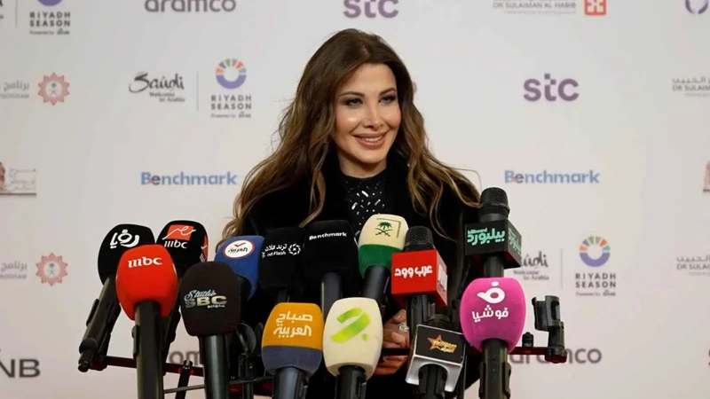 نانسي عجرم تتخذ قرارا جديدا افاق عربية - أحيا النجمان نانسي عجرم ورامي صبري، حفلا غنائيا على مسرح أبو بكر سالم في بوليفارد رياض سيتي، من تنظيم شركة بنش مارك، ضمن حفلات موسم الرياض.
