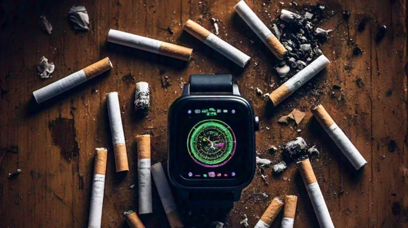 بالاهتزاز.. الساعات الذكية تساعد المدخنين على الإقلاع كشف باحثون من جامعة بريستول عن تطوير تطبيق جديد يعمل عبر الساعات الذكية للمساعدة في الإقلاع عن التدخين، يعتمد على تقنية حساسات
