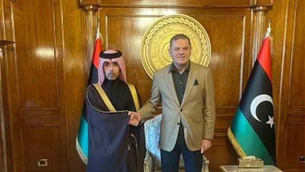 رئيس حكومة الوحدة الوطنية الليبية يجتمع مع سفير دولة قطر اجتمع عبدالحميد الدبيبة رئيس حكومة الوحدة الوطنية بدولة ليبيا، مع الدكتور خالد محمد بن زابن الدوسري سفير دولة قطر لدى ليبيا