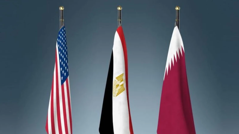 في بيان مشترك.. مصر وقطر وأمريكا تعلن وقف إطلاق النار بغزة رسميا أعلنت مصر وقطر والولايات المتحدة الأمريكية، في بيان مشترك، اليوم، توصل طرفي النزاع في غزة إلى اتفاق لتبادل الأسرى و