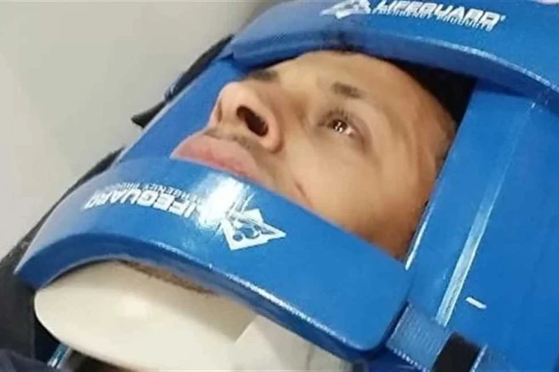 دوري القسم الثالث.. إنقاذ لاعب الدلنجات على يد مسعف بعد إصابته بالشلل في مباراة الترام تعرض محمد على طلبة، لاعب كرة القدم بفريق مركز شباب الدلنجات البالغ من العمر 25 عاما، لإصابة خ